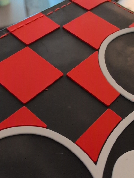 Buckle-Down Red & Black Checker Mickey Wallet - Picture 7 of 8